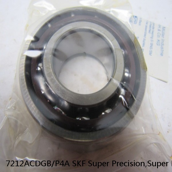 7212ACDGB/P4A SKF Super Precision,Super Precision Bearings,Super Precision Angular Contact,7200 Series,25 Degree Contact Angle