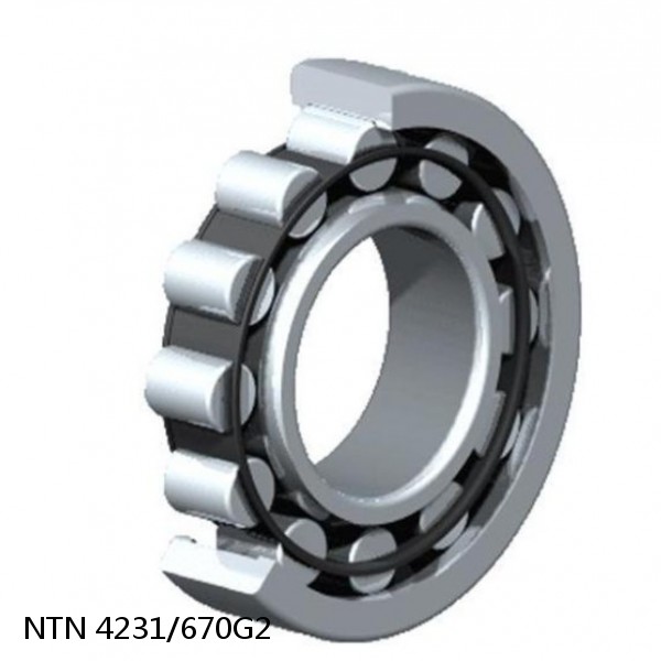 4231/670G2 NTN Cylindrical Roller Bearing #1 small image