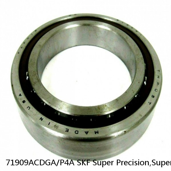 71909ACDGA/P4A SKF Super Precision,Super Precision Bearings,Super Precision Angular Contact,71900 Series,25 Degree Contact Angle #1 small image