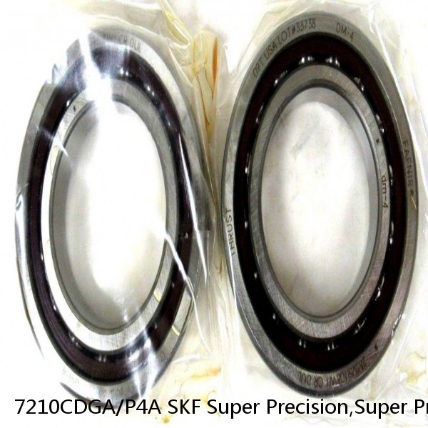 7210CDGA/P4A SKF Super Precision,Super Precision Bearings,Super Precision Angular Contact,7200 Series,15 Degree Contact Angle #1 small image