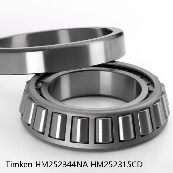 HM252344NA HM252315CD Timken Tapered Roller Bearings #1 image