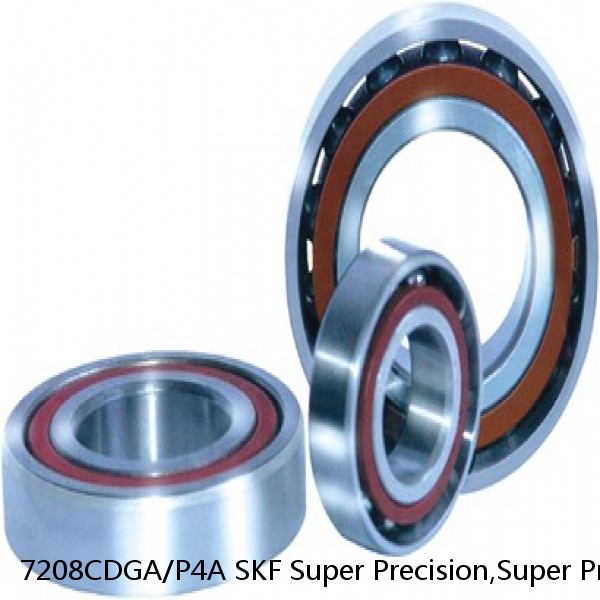 7208CDGA/P4A SKF Super Precision,Super Precision Bearings,Super Precision Angular Contact,7200 Series,15 Degree Contact Angle #1 image