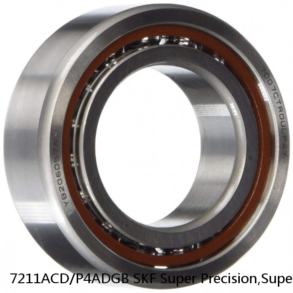 7211ACD/P4ADGB SKF Super Precision,Super Precision Bearings,Super Precision Angular Contact,7200 Series,25 Degree Contact Angle #1 image