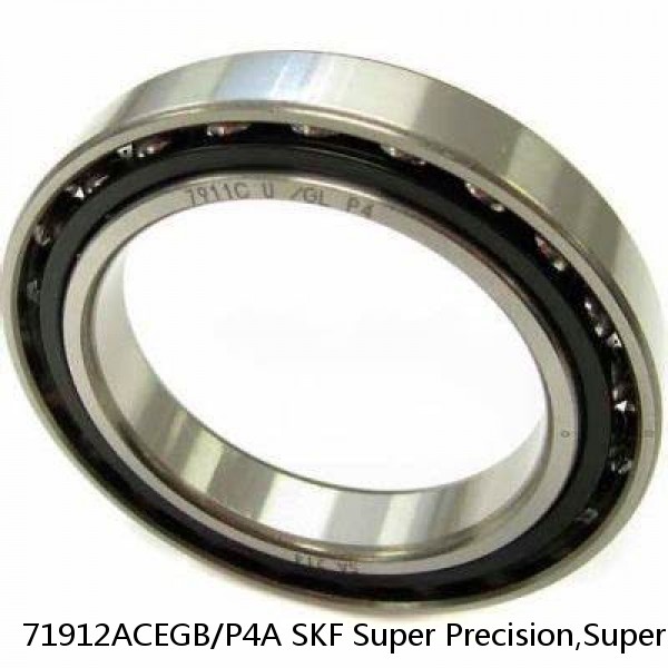 71912ACEGB/P4A SKF Super Precision,Super Precision Bearings,Super Precision Angular Contact,71900 Series,25 Degree Contact Angle #1 image