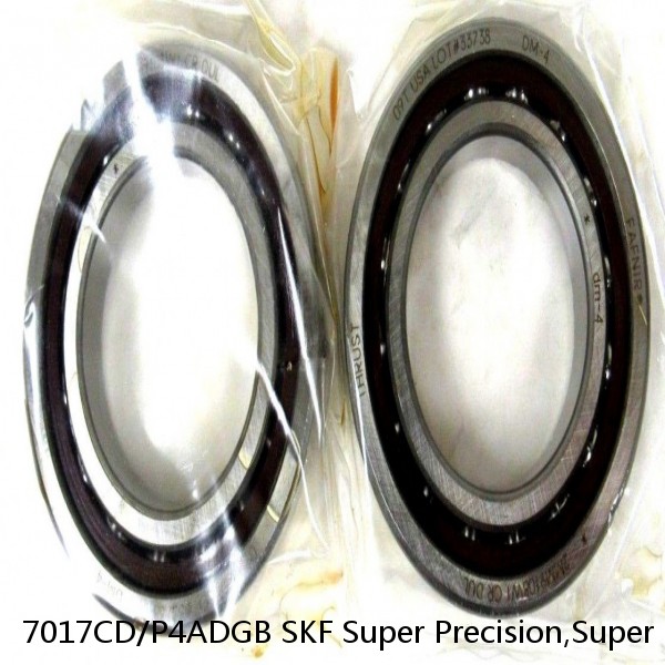 7017CD/P4ADGB SKF Super Precision,Super Precision Bearings,Super Precision Angular Contact,7000 Series,15 Degree Contact Angle #1 image