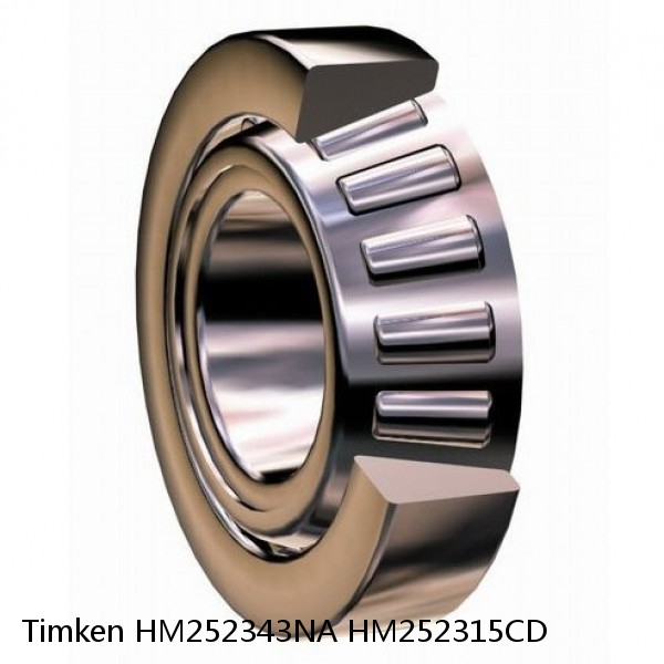 HM252343NA HM252315CD Timken Tapered Roller Bearings #1 image