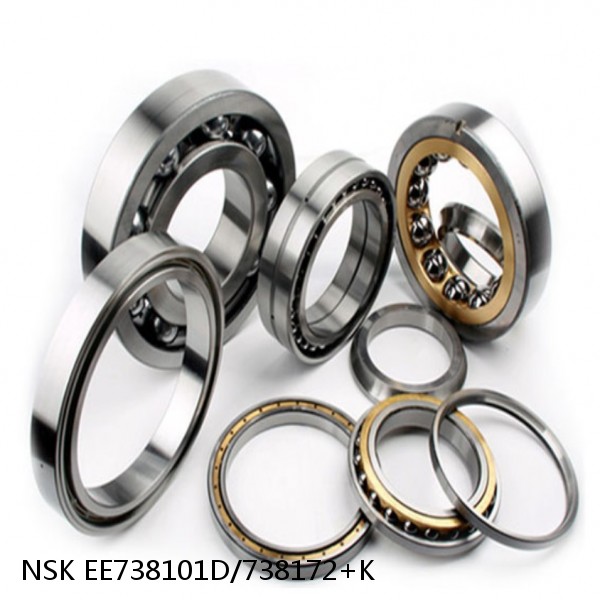 EE738101D/738172+K NSK Tapered roller bearing #1 image