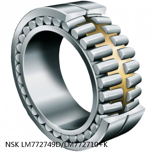 LM772749D/LM772710+K NSK Tapered roller bearing #1 image