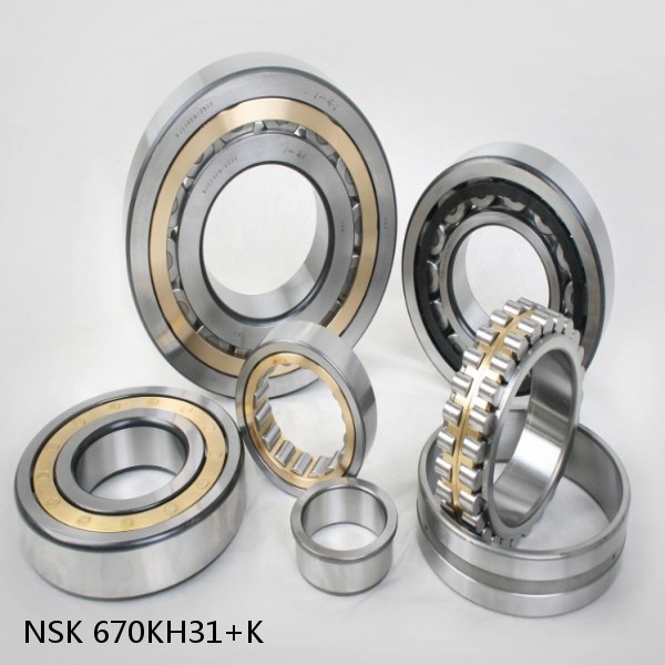 670KH31+K NSK Tapered roller bearing #1 image